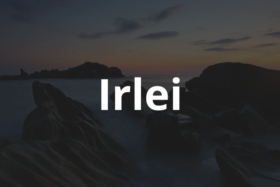Significado do nome Irlei