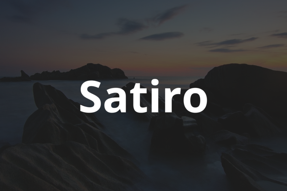 Significado do nome Satiro