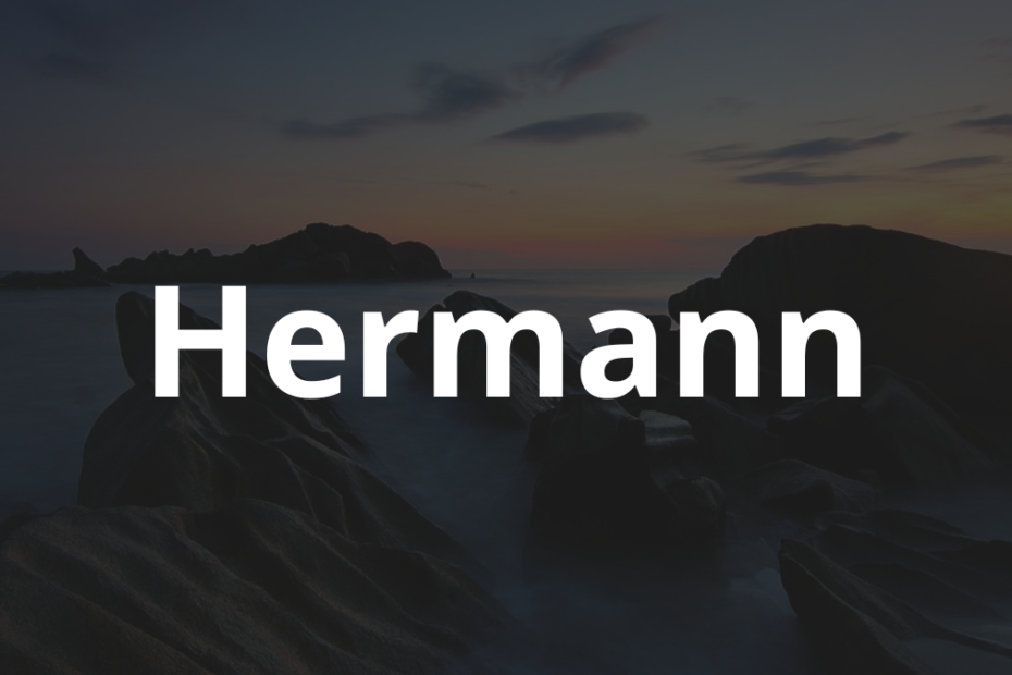 Significado do nome Hermann