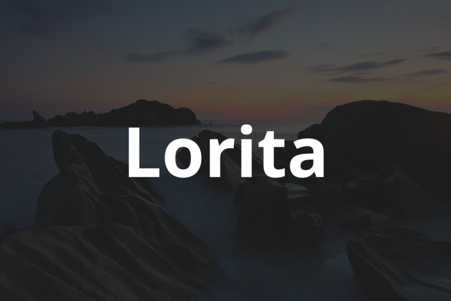 Significado do nome Lorita
