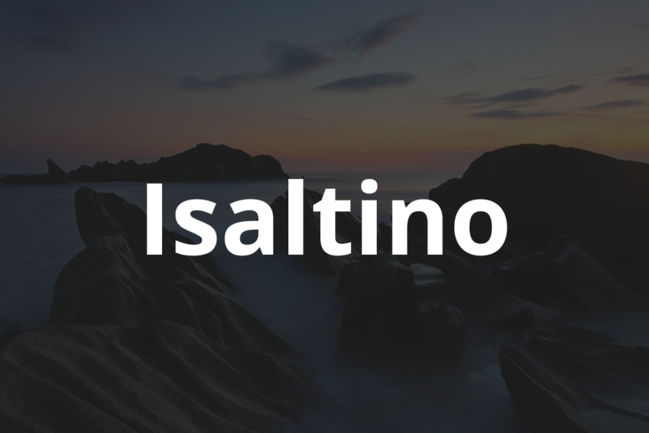 Significado do nome Isaltino