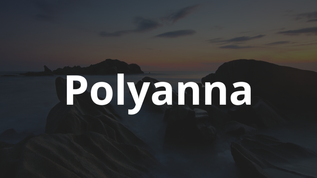 Significado do nome Polyanna
