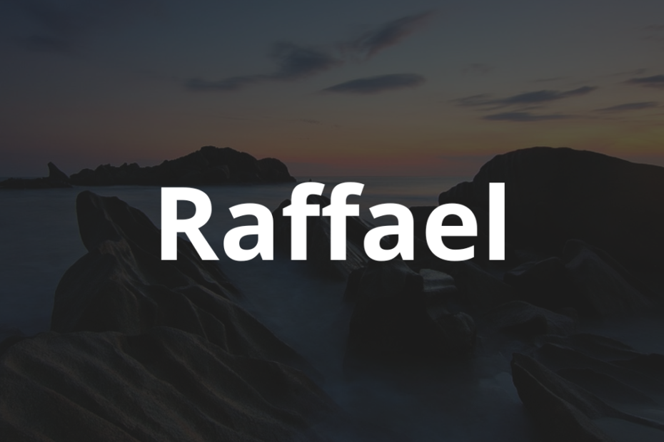 Significado do nome Raffael