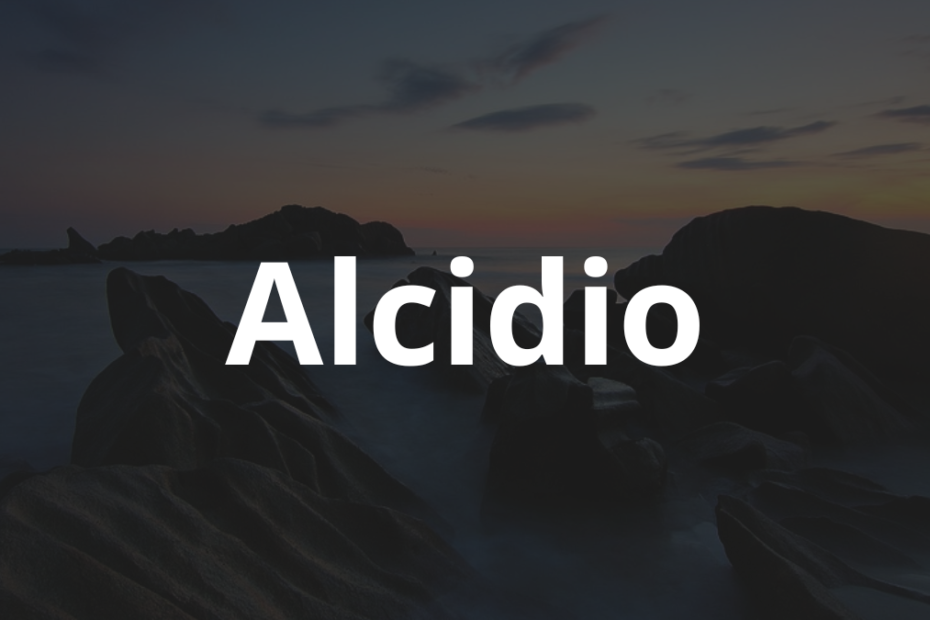 Significado do nome Alcidio