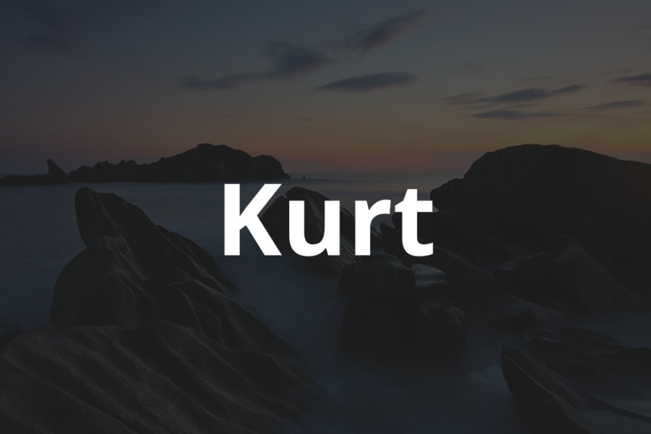 Significado do nome Kurt