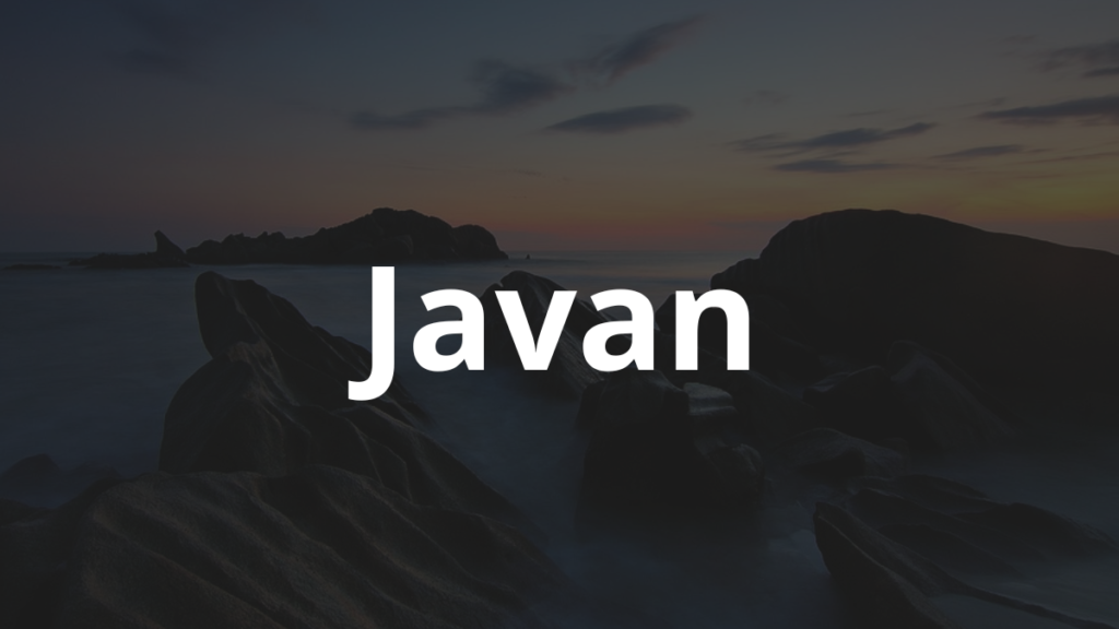 Significado do nome Javan