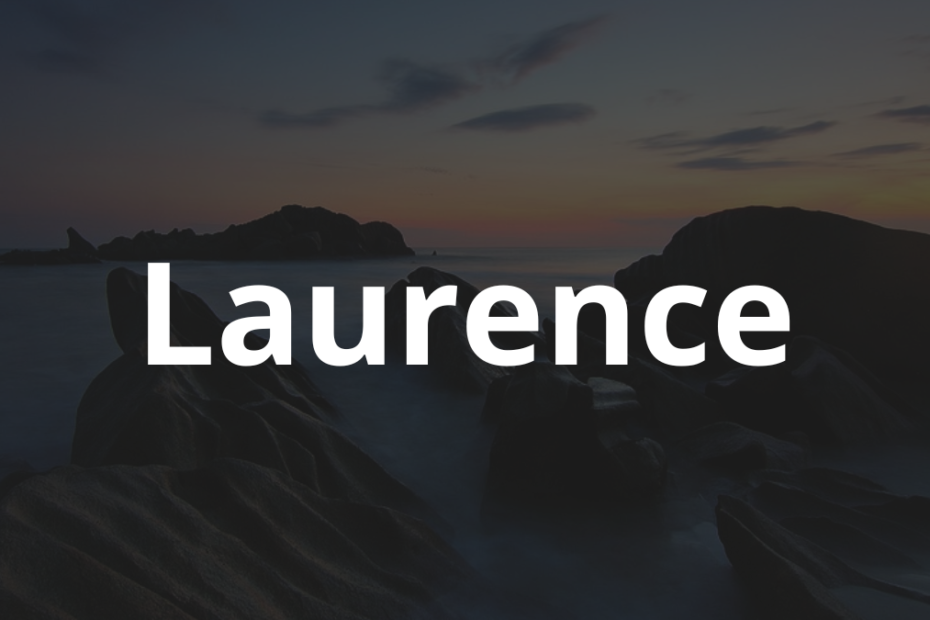 Significado do nome Laurence