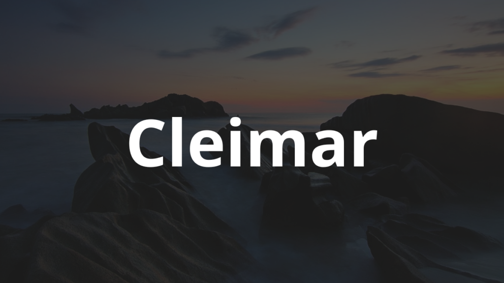 Significado do nome Cleimar