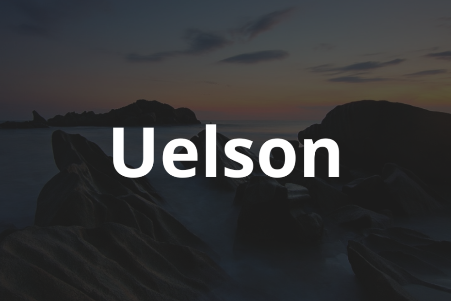Significado do nome Uelson