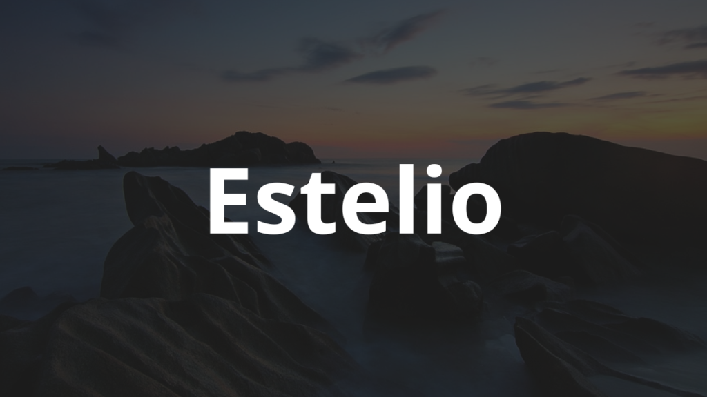Significado do nome Estelio