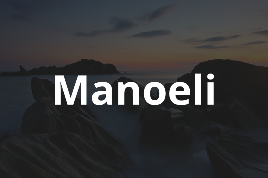 Significado do nome Manoeli