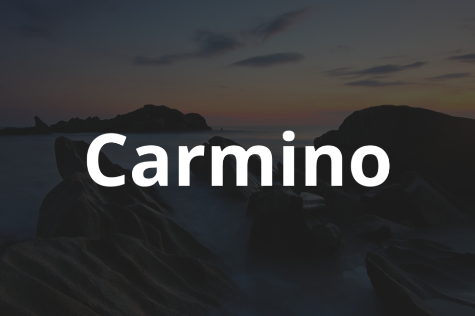 Significado do nome Carmino