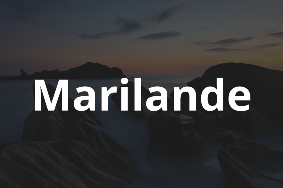 Significado do nome Marilande