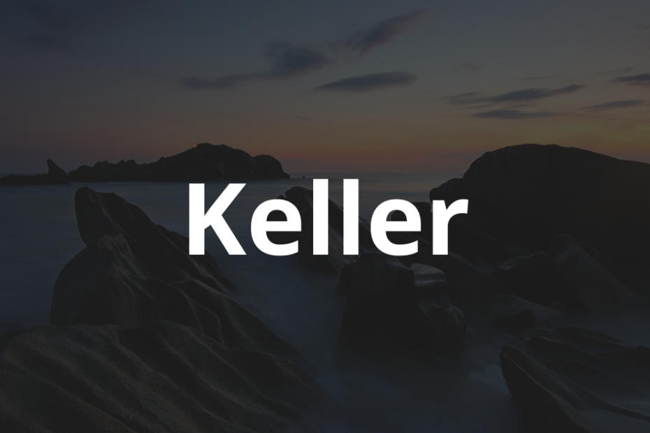 Significado do nome Keller
