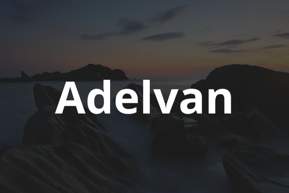 Significado do nome Adelvan