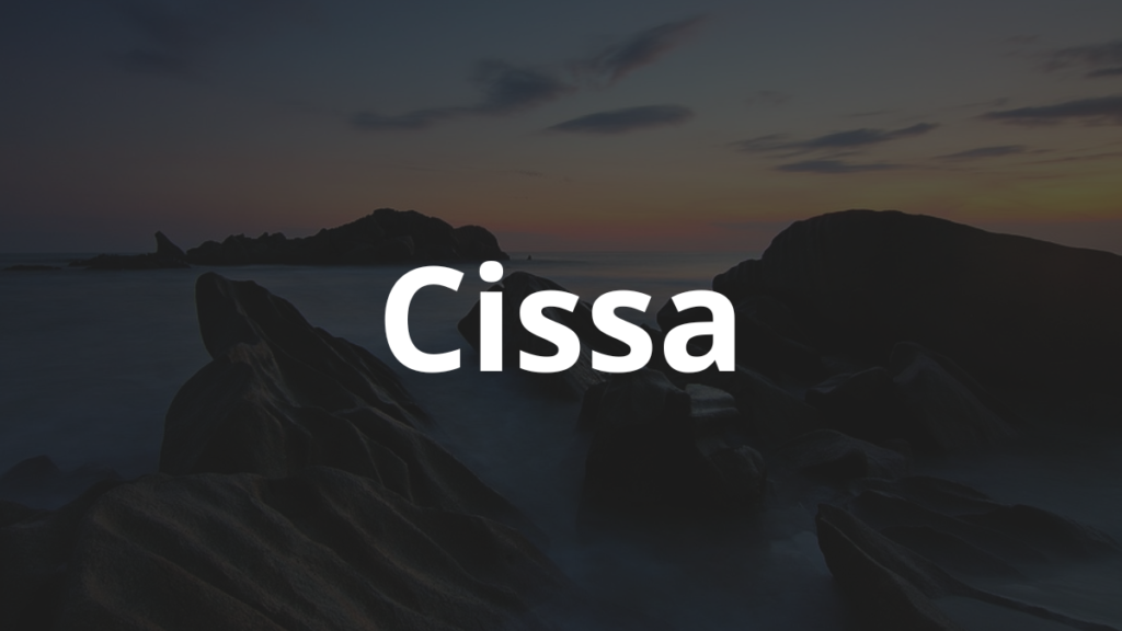 Significado do nome Cissa