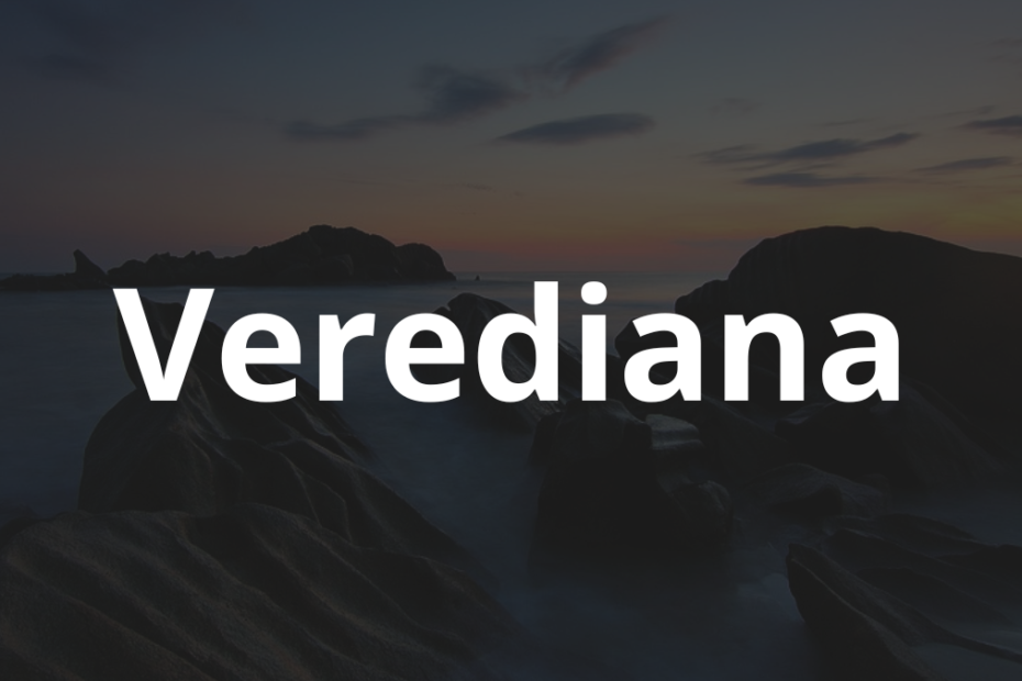 Significado do nome Verediana