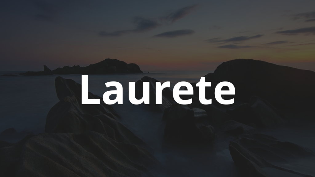 Significado do nome Laurete