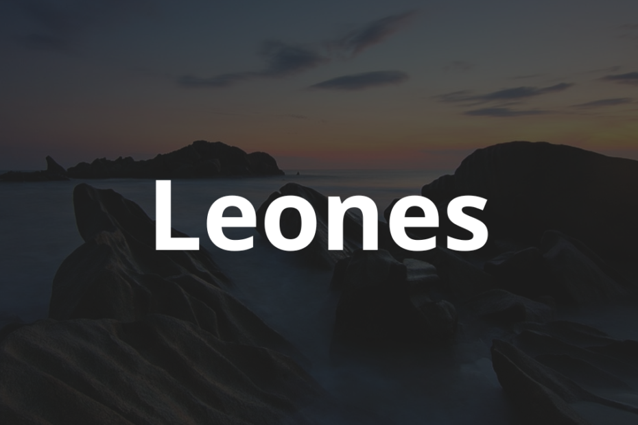 Significado do nome Leones