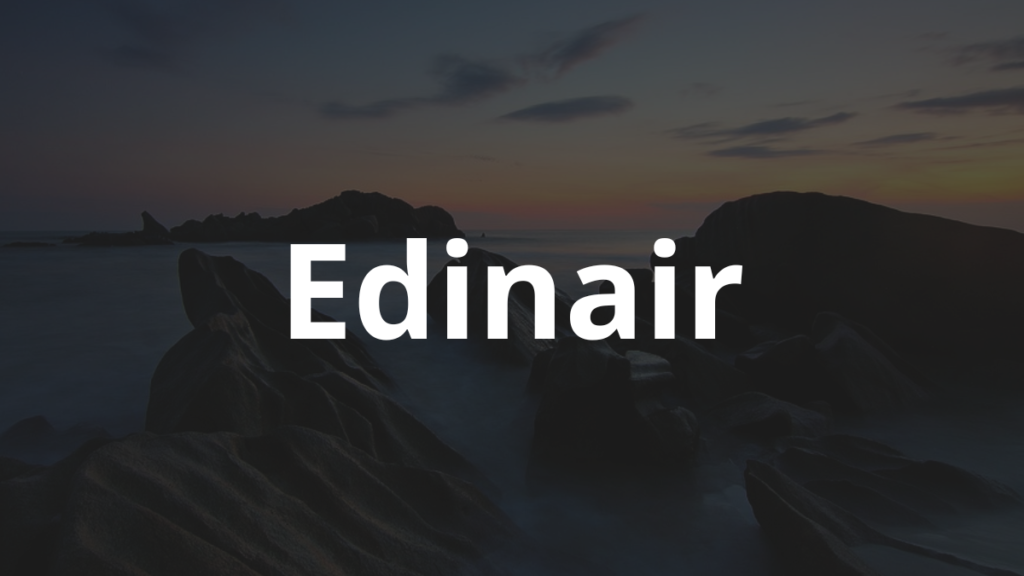 Significado do nome Edinair: História e origem! 1 Significado do nome Edinair