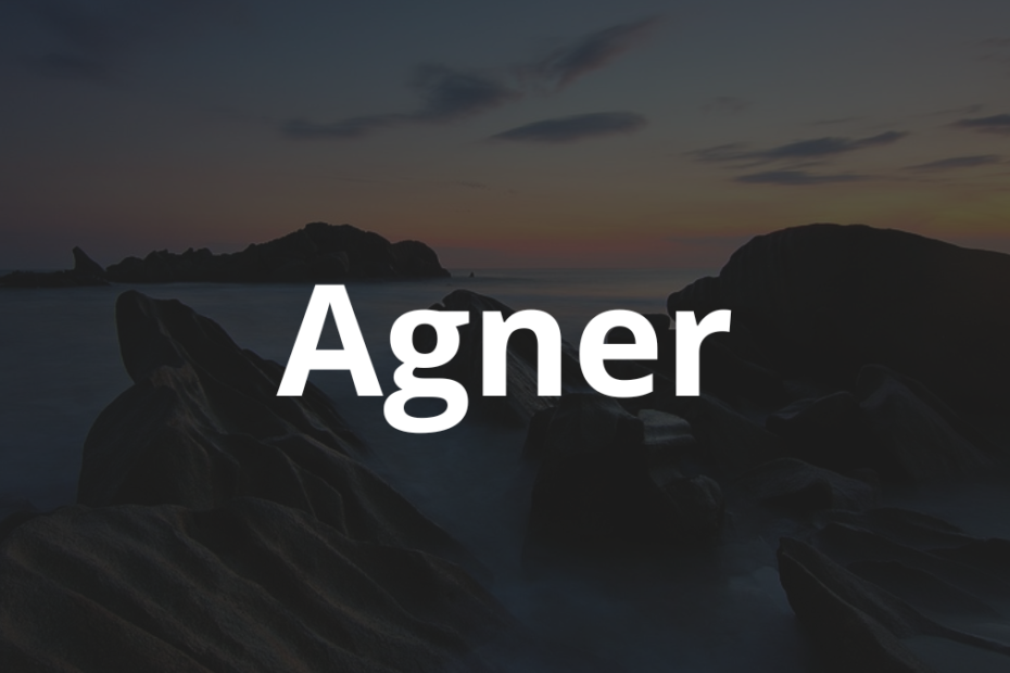 Significado do nome Agner
