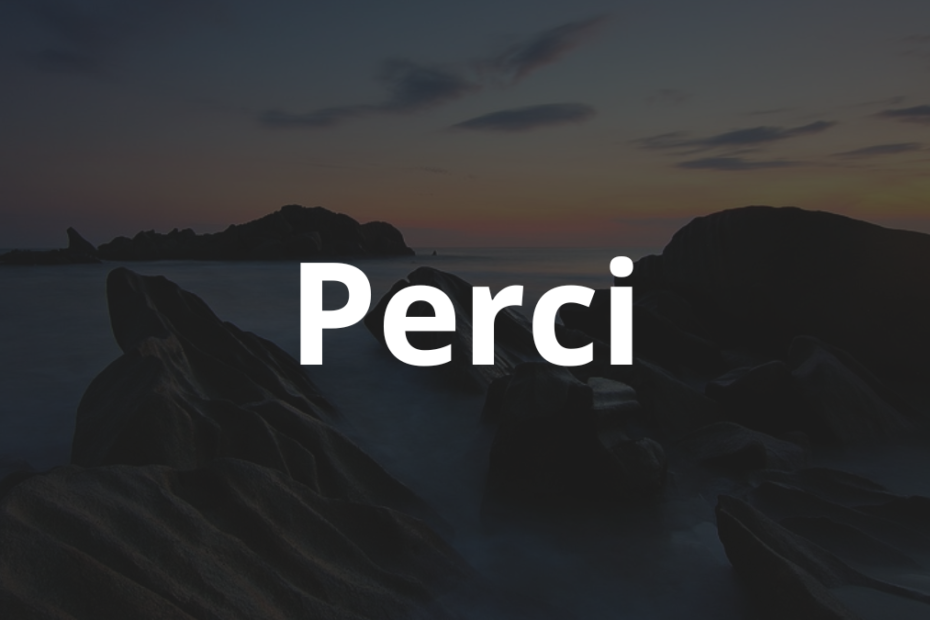 Significado do nome Perci