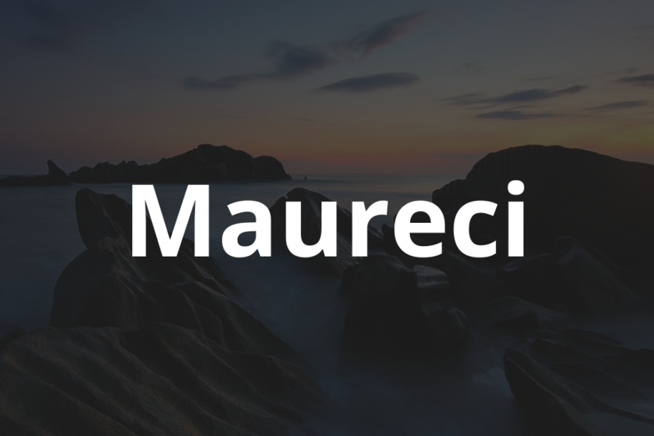 Significado do nome Maureci