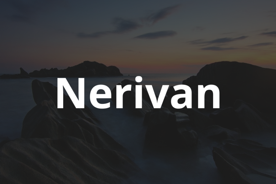 Significado do nome Nerivan