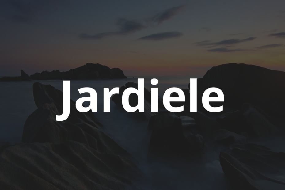 Significado do nome Jardiele