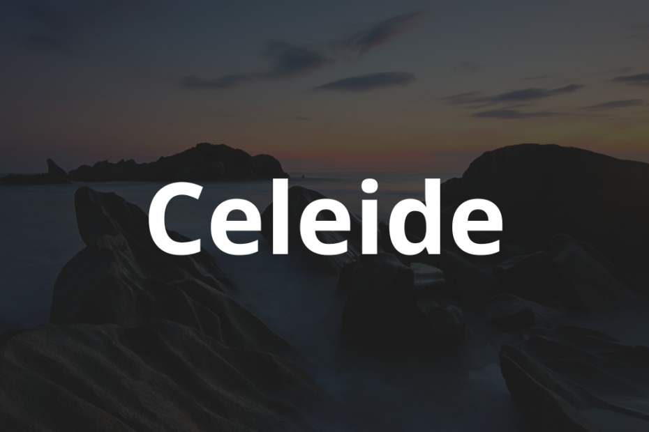 Significado do nome Celeide