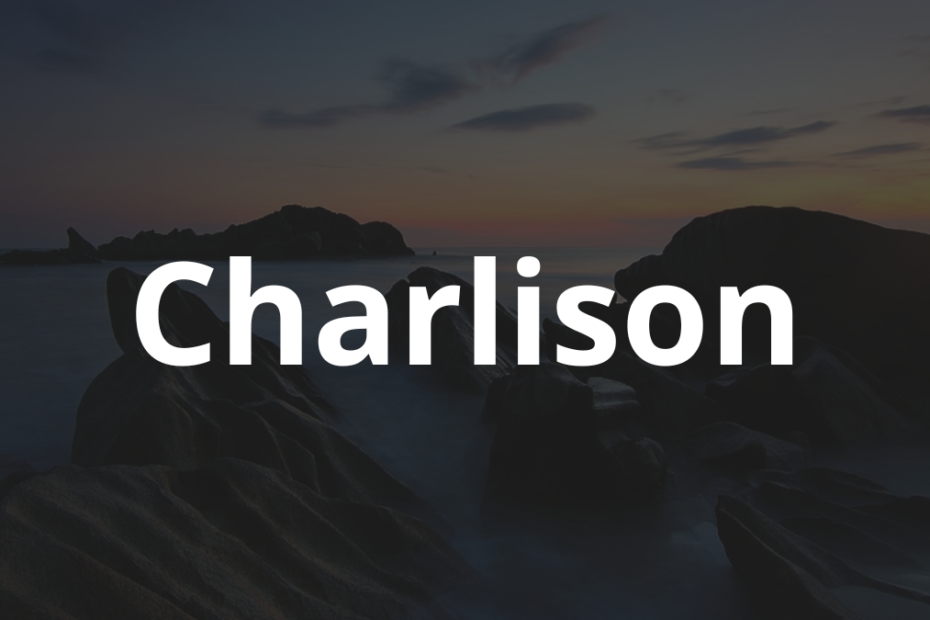 Significado do nome Charlison