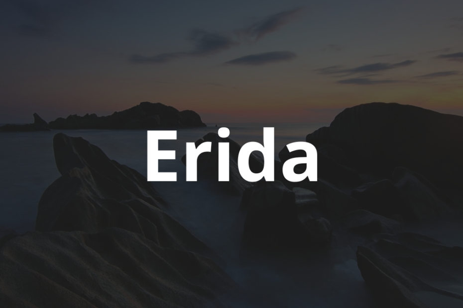 Significado do nome Erida
