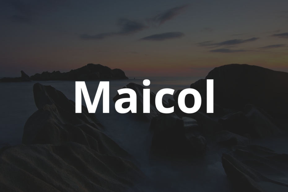 Significado do nome Maicol