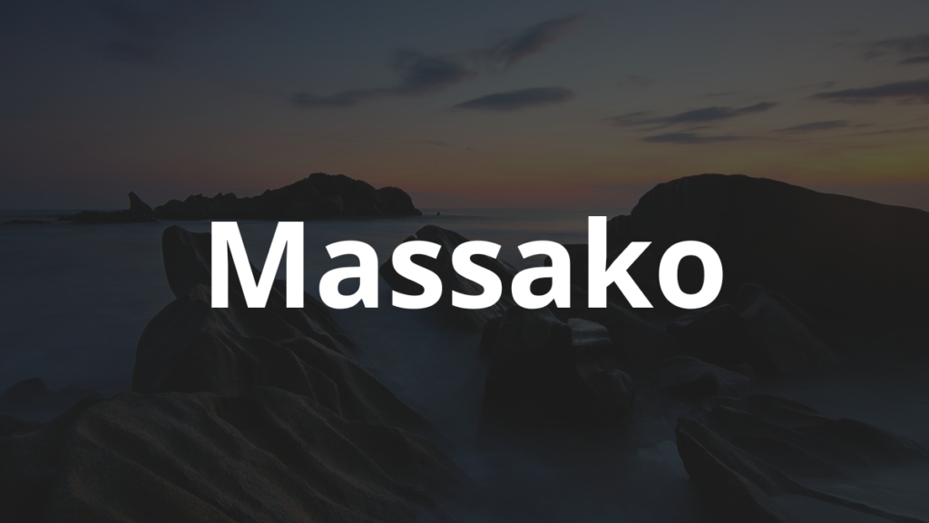Significado do nome Massako