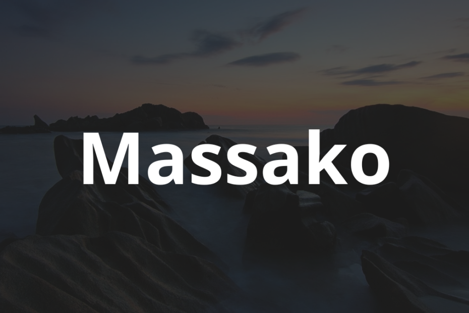 Significado do nome Massako