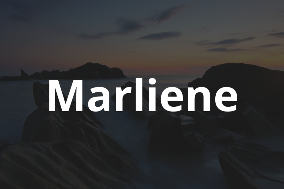 Significado do nome Marliene