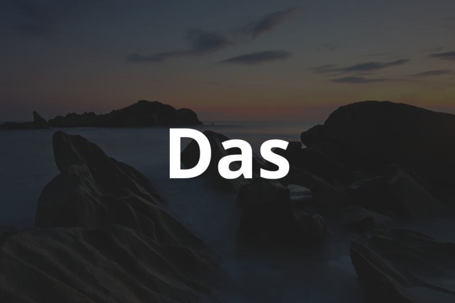Significado do nome Das