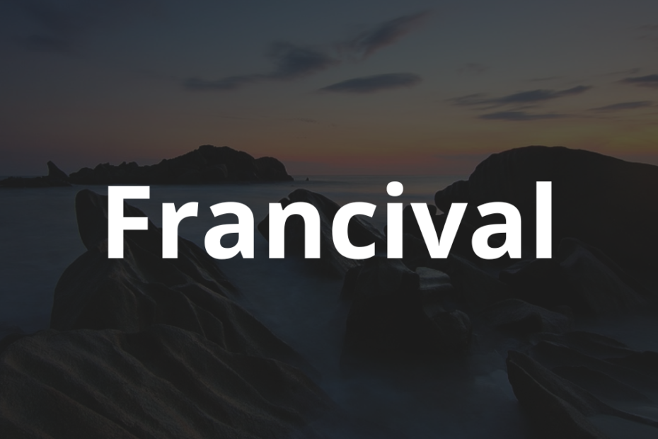 Significado do nome Francival