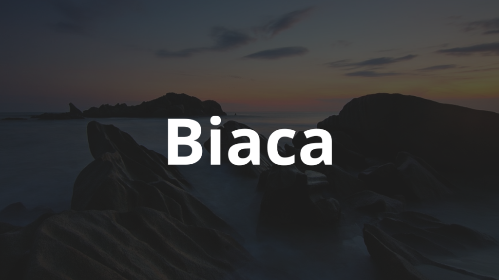 Significado do nome Biaca: História e origem! 1 Significado do nome Biaca