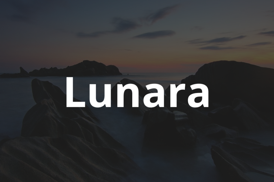 Significado do nome Lunara