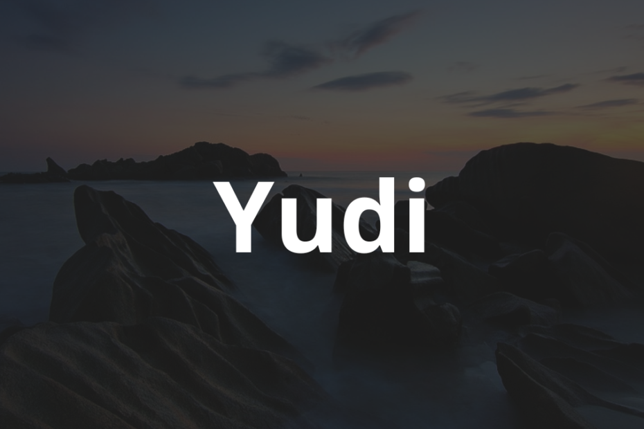 Significado do nome Yudi