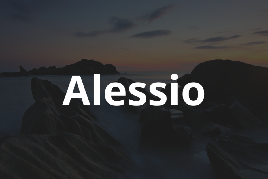 Significado do nome Alessio