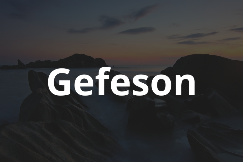 Significado do nome Gefeson: História e origem! 2 Significado do nome Gefeson