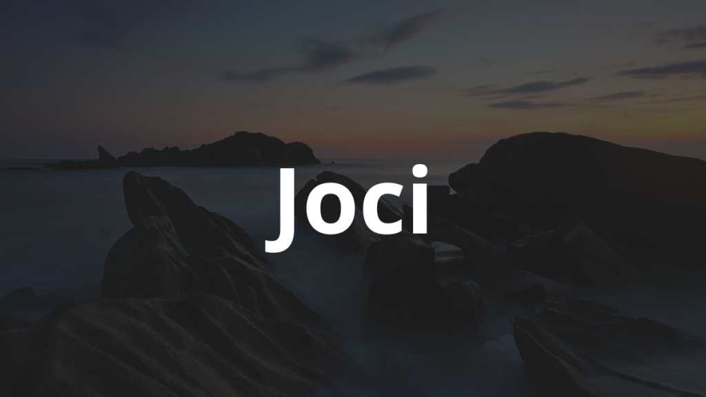Significado do nome Joci: História e origem! 1 Significado do nome Joci
