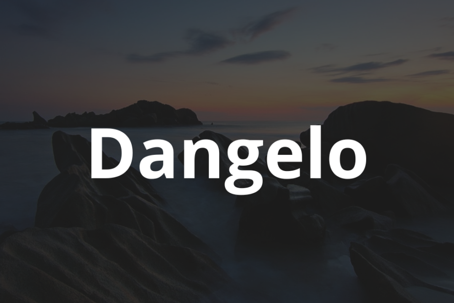 Significado do nome Dangelo: História e origem! 7 Significado do nome Dangelo