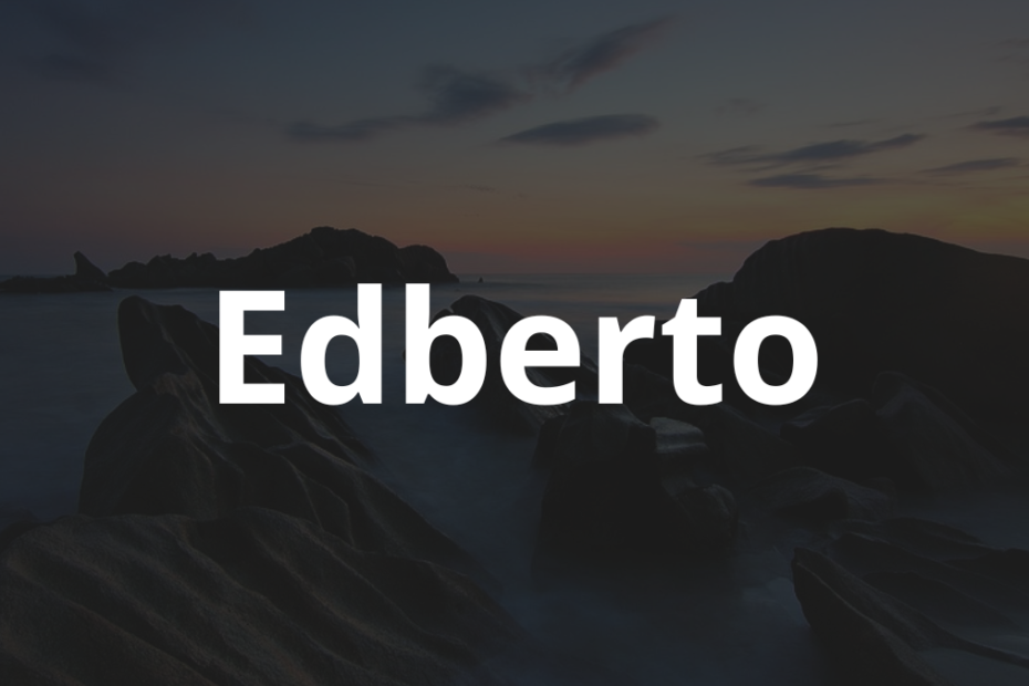 Significado do nome Edberto