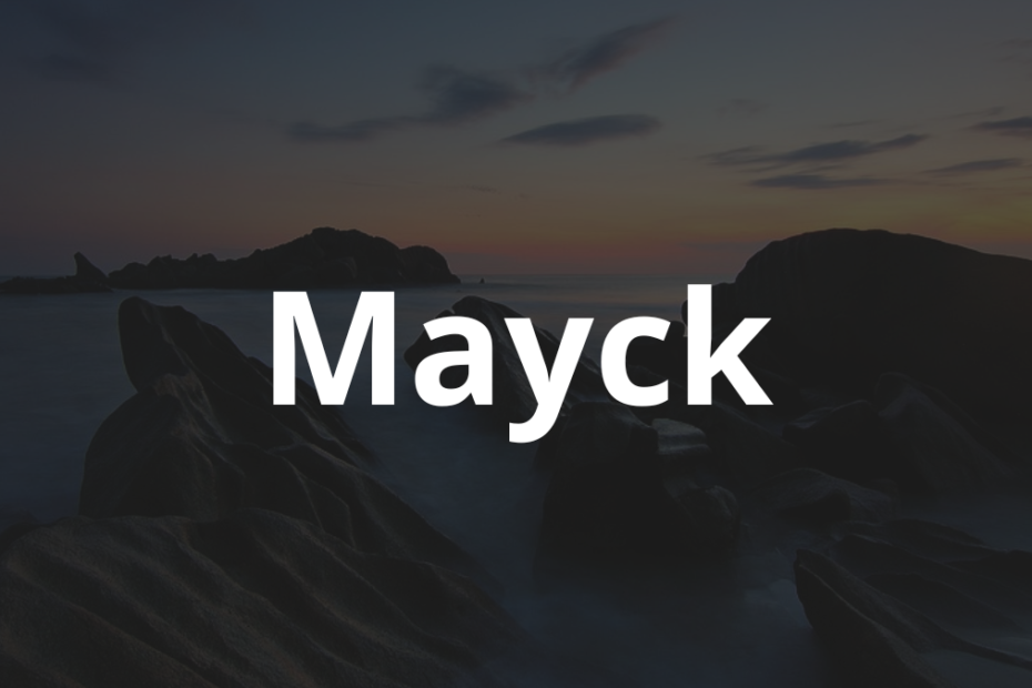 Significado do nome Mayck