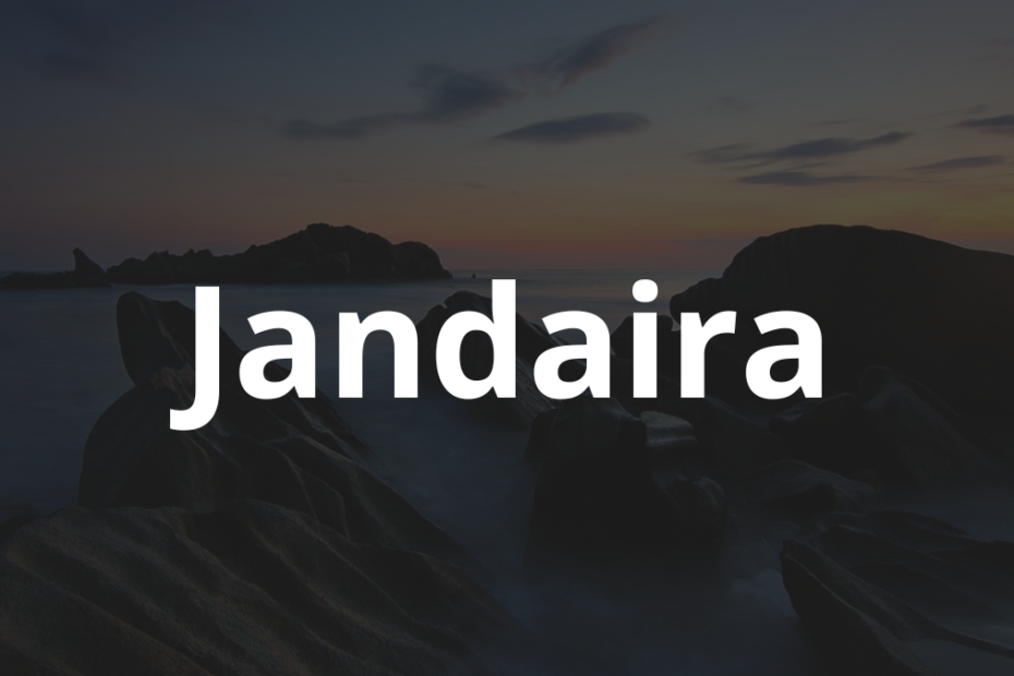 Significado do nome Jandaira