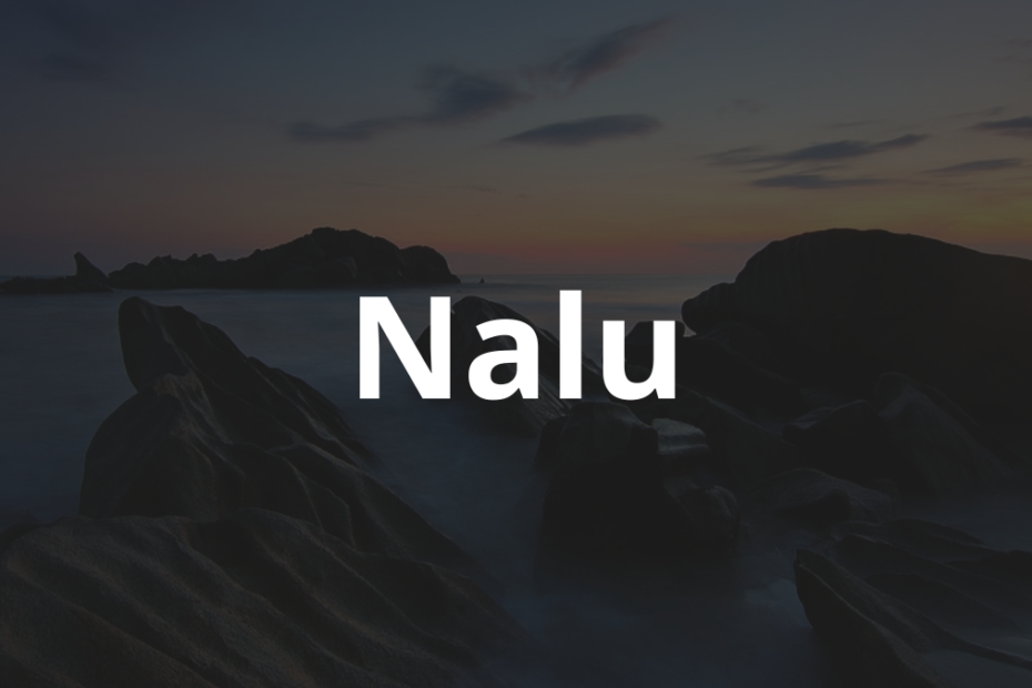 Significado do nome Nalu