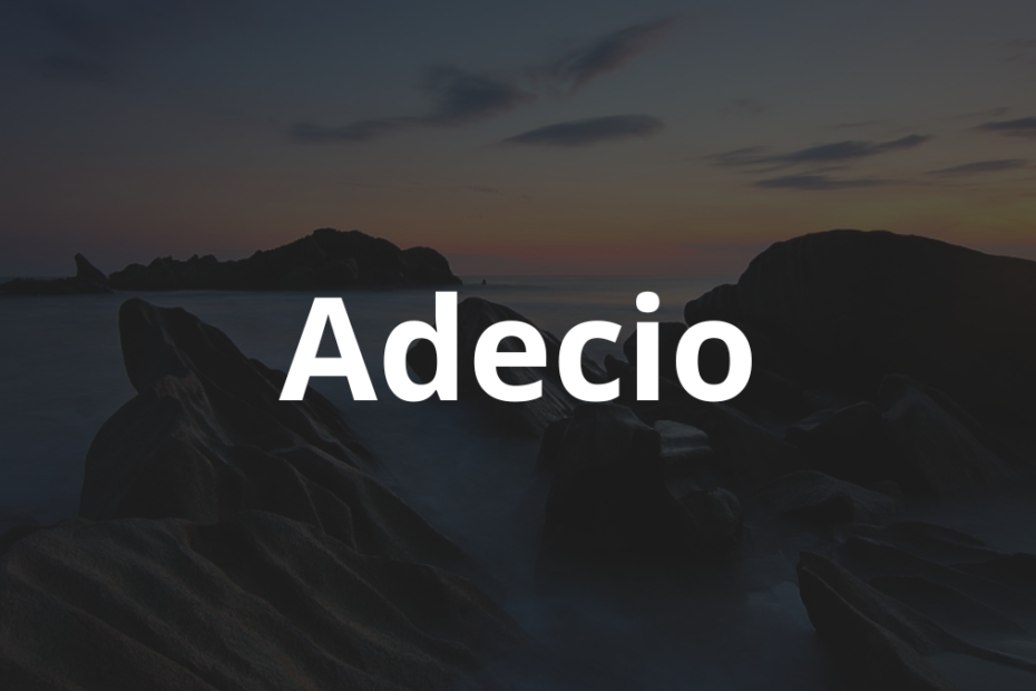 Significado do nome Adecio